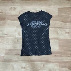 Vintage Aeropostale Baby Grey Tee